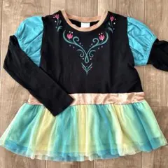 アナと雪の女王 アナ トップス 長袖 カットソー 140cm