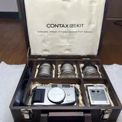 CONTAX G1 20周年キットROM 改造済み取り説本革ストロボケース付き
