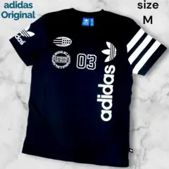 ☆美品☆アディダス adidas Tシャツ ブラック 3本ライン ユニセックス