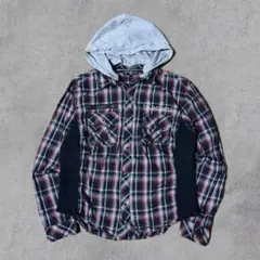 00s archive y2k in the attic check shirtのサムネイル