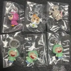 クレヨンしんちゃん『めじるしアクセサリー2~パステルカラー~』６個セット