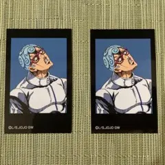 ジョジョの奇妙な冒険　黄金の風 ギアッチョ　ミニフォトカードコレクション