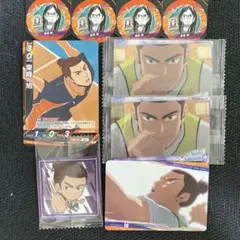 ハイキュー バースデイ缶バッジステッカー 2024 東峰旭　ウエハース