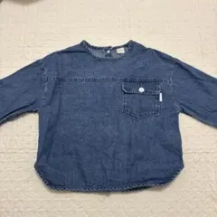 tete a tete デニム長袖シャツ 120cm
