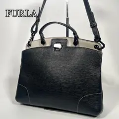 FURLA フルラ　レザー 2WAY ショルダーバッグ　ハンドバッグ