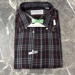 Burberry's/半袖チェックシャツ/ヴィンテージシャツ/クリーニング済