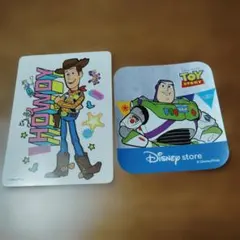 Disney Store トイ・ストーリー ステッカー 2枚セット　ウッディ等