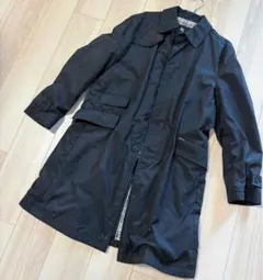 ★即日発送★美品★日本製★バーバリーブラックレーベル★トレンチコート★黒★のサムネイル