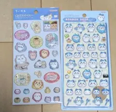 ちいかわ ハチワレボンボンドロップシール ポップデコパーティシールセット2枚