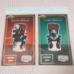 ❤早い者勝ち❤　ヒロアカ　緑谷　爆豪　ピザーラ　アクスタ　Ａ賞　２体セット ❤早い者勝ち❤ ヒロアカ 緑谷 爆豪 ピザーラ アクスタ A賞 2