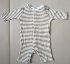 バースデイ 新生児 ロンパース 50cm 60cm オーガニックコットン