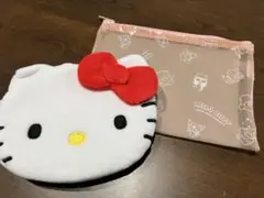 ハローキティ フリースポーチ