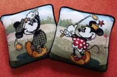 ミッキー&ミニー ミニクッション 2個セット