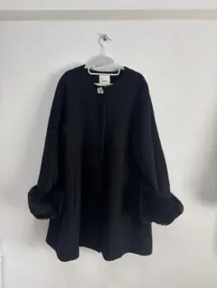 snidel 紗栄子コート　ブラック