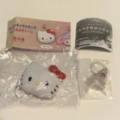 ハローキティ ガチャ ぬいぐるみチャーム なりきりメンダコ めじるしアクセサリー