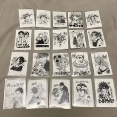 非売品 20種ナツコミ2022 ダブルステッカー 限定イラストPSA素材 