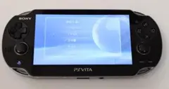【画面焼け有】PS VITA本体 PCH-1100 32GBカード ソフト3本付