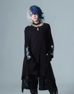 Gamchu【ガムチュ】Kuredore（クレドレ）スカルサイドドレープ 黒