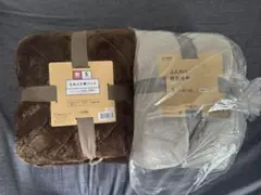 CAINZ ふんわり毛布・敷パッド Sサイズセット