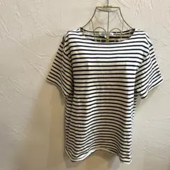 【アーバンリサーチ】Tシャツ　半袖　ボーダー柄　日本製　綿100％