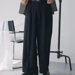 タックワイドパンツ スラックス