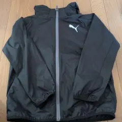 140 PUMA キッズ ウィンドブレーカー ジャケット ブラックのサムネイル