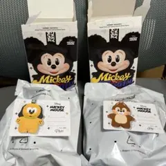 ポップマート　ミッキーファミリー　プルート　チップ　ディズニー