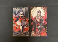 新品にじさんじ　月ノ美兎　タロットカード妖怪万化お札風カード2枚セット