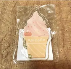 フクヤ くじ ストロベリー ピンク B賞 ソフトクリーム アクリルフレームのサムネイル