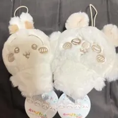 ズ*ミ様 ちいかわ　ぬいぱれっと　ミルクいろ　マスコット　モモンガ　ウサギ