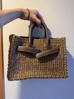 未使用 SEA シー カゴバッグ チョコレート М - メルカリ