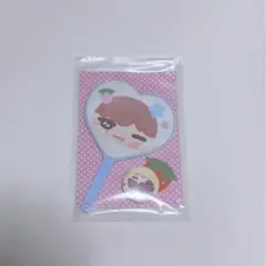 NCT WISH ユウシ 다님 ダニム ミニうちわ 缶バッジ