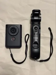 Canon PowerShot V10 【美品 箱あり】　※動作確認済 キヤノン PowerShot V10・トライポッドグリップキット(ブラック