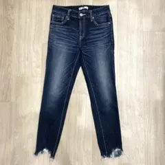 【新品未着用】MOUSSY 25 スキニー 切りっぱなし マウジー フリンジ