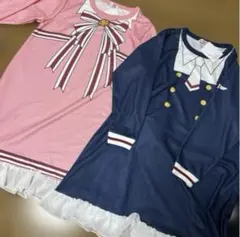 カードキャプターさくらコスプレワンピース２枚　Cardcaptor Sakura