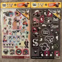 キラッとシール　ひつじのショーン　2点セット
