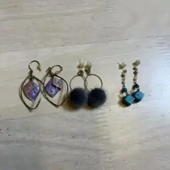 イヤリングセット 3点