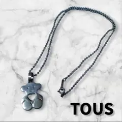 TOUS トウス ネックレス シルバー