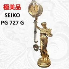 905未使用】SEIKO セイコー ビーナス像 置時計 PG727G 元箱付のサムネイル