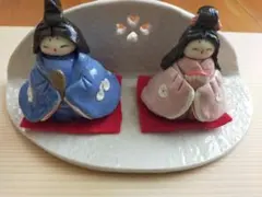 陶器製 雛人形 作家　ひな祭り
