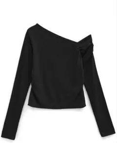 GRL dk1260 ワンショルダーギャザースリーブトップス新品未使用✨