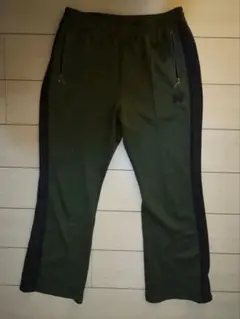 Needles 運動褲 綠色×紫色