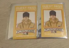 新テニスの王子様 テニフェス PASS ステッカー 真田弦一郎 セット 真田