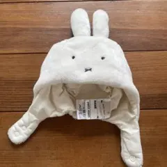 petit main うさぎ耳 ベビー帽子 Fサイズ