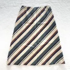 SONIA RYKIELソニアリキエル ストライプ フレアスカート ひざ丈
