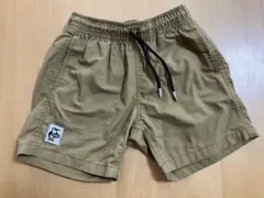 【ジャンク】CHUMS Kids M ベージュ ハーフパンツ　水陸両用パンツ