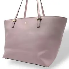 ケイトスペード ショルダーバッグ トート 肩掛け レザー ピンク系 A4収納可能