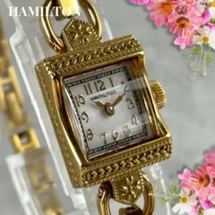 【希少】HAMILTON ハミルトン AMERICAN CLASSIC ゴールド H52314130 アメリカン クラシック PSR 74｜ハミルトン