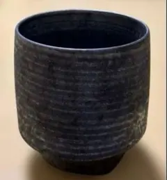 KIHARA/”焼酎のための香酒盃 ” 「晶銀かすり」Lサイズ　湯呑み 陶器