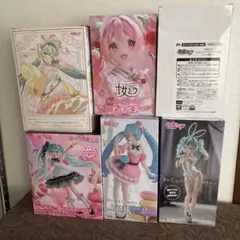 初音ミク フィギュア　6体セットまとめ売り